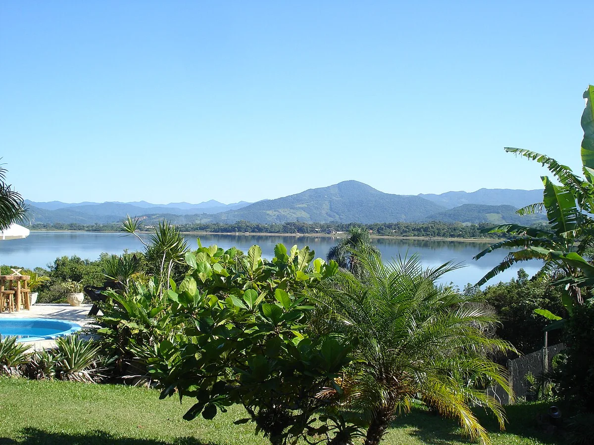 Espaço para foto da Lagoa de Ibiraquera